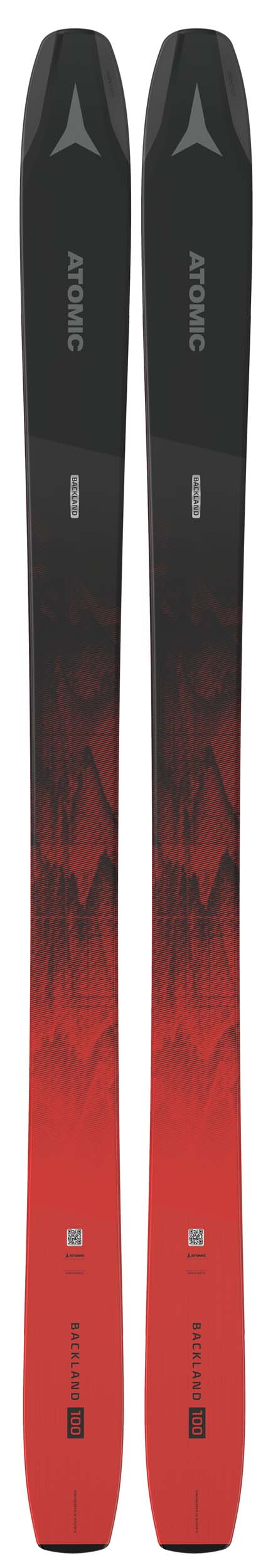 Atomic 2021 Backland 100 Skis (Without Bindings / Flat) NEW !! 172,188cm
