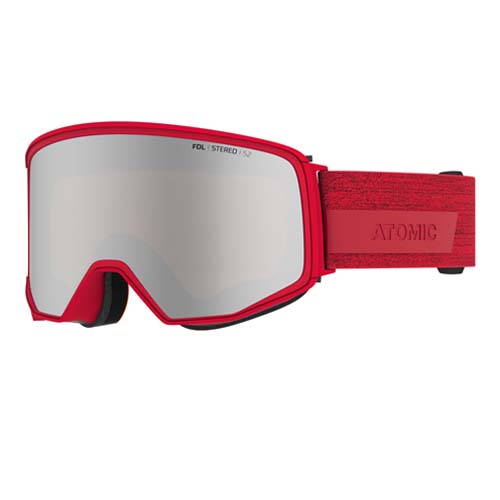 Atomic 2021 Four Q Stereo (Red color) Goggles NEW !!