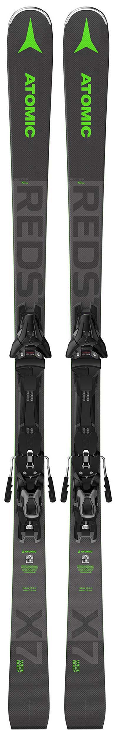 Atomic 2022 Redster Green X7 WB Skis w/ M12 GW Bindings NEW !! 152,160,176cm