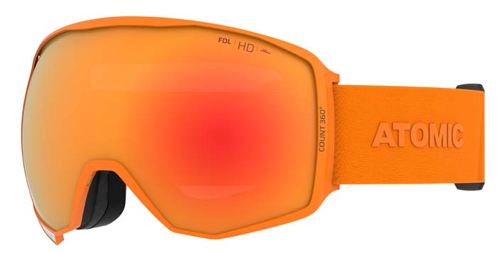 Atomic 2023 Count 360 HD (Orange) Goggles NEW !!