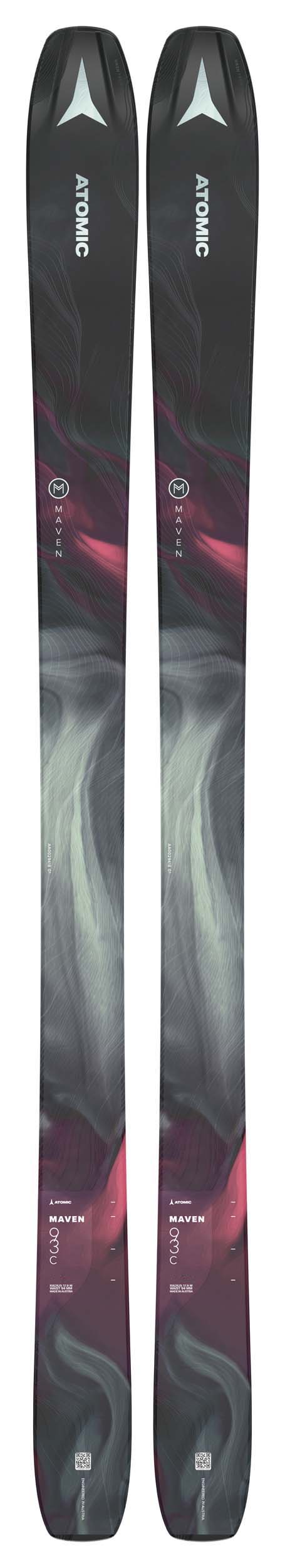 Atomic 2023 Maven 93 C Skis (Without Bindings / Flat) NEW !! 156,164,172cm
