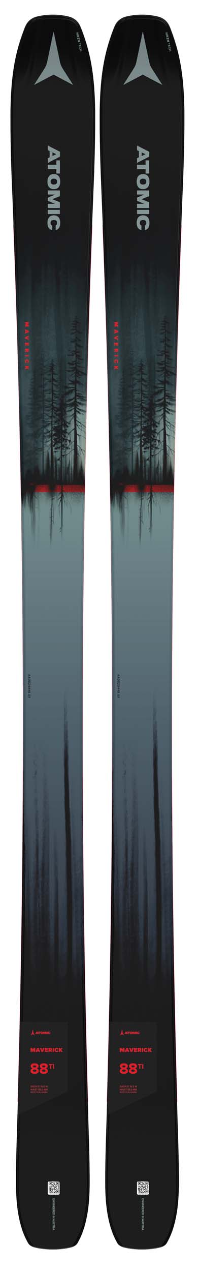 Atomic 2023 Maverick 88 TI Skis (Without Bindings / Flat) NEW !! 161,169,176,184cm