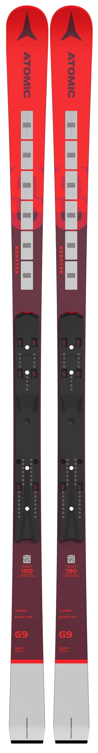 Atomic 2023 Redster G9 RS Revoshock Skis w/ Icon Plate NEW !! 190cm