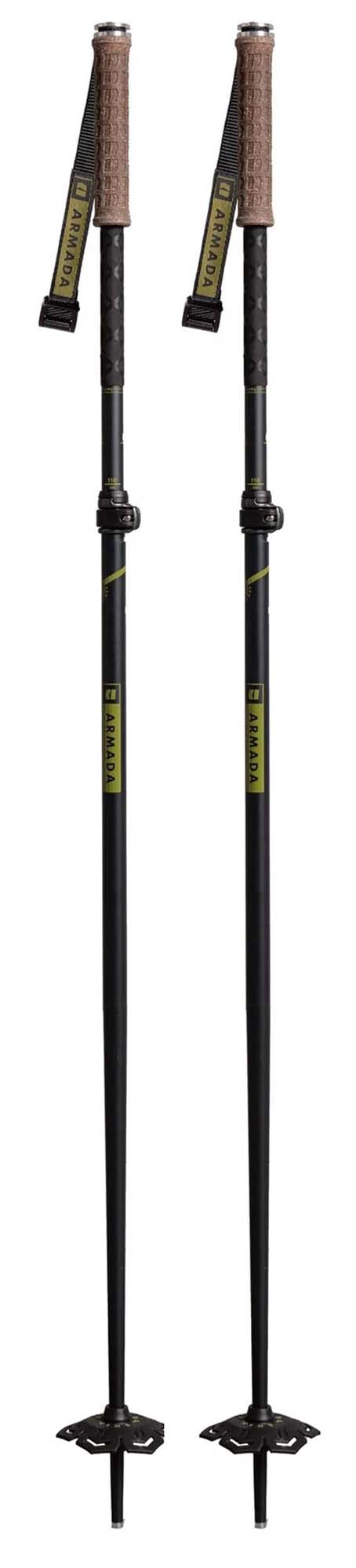 Adjustable ski poles deals