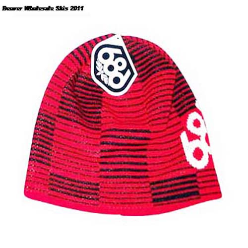 686 Shadow Red Beanie One Size Fits All NEW !! 1