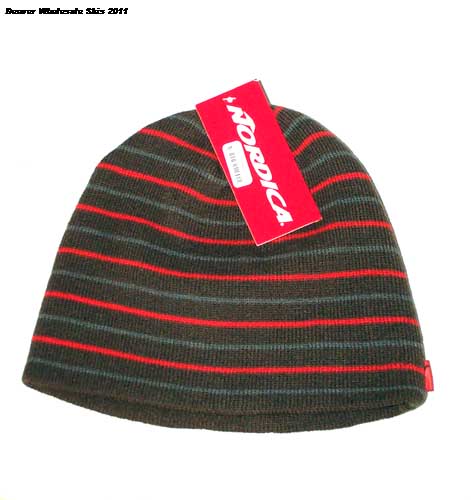 Nordica Stripes Beanie One Size Fits All NEW !! 1