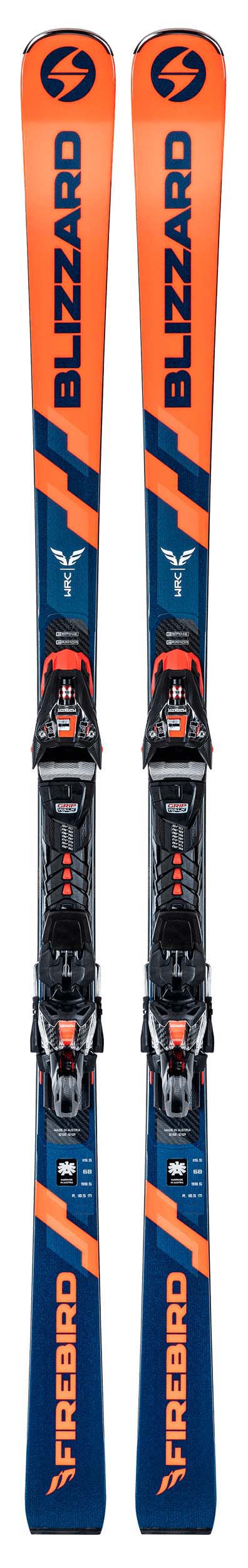 Blizzard 2022 Firebird WRC Skis w/XCELL 14 NEW !! 180cm