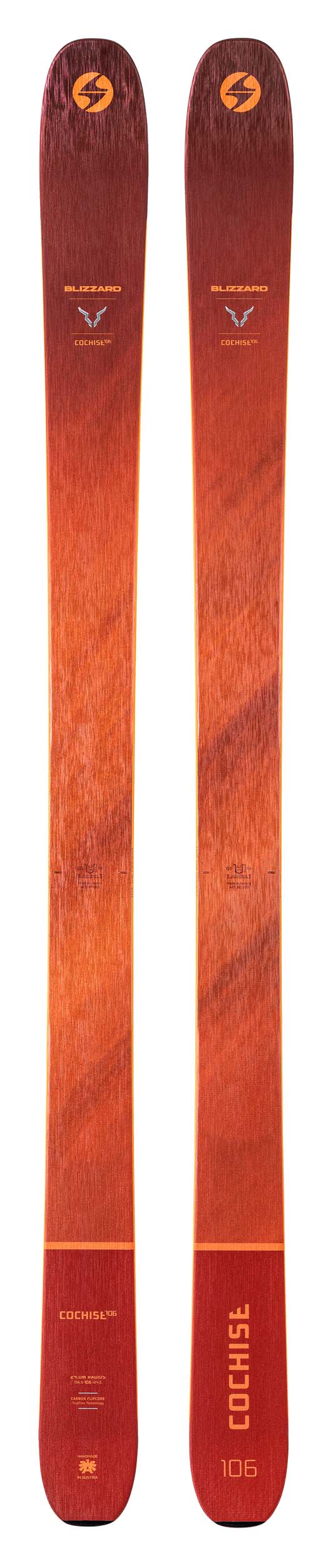 Blizzard 2022 Cochise 106 Skis (Without Bindings / Flat) NEW !! 177,185cm