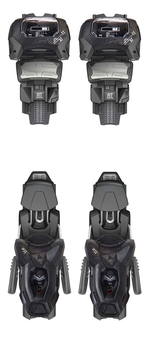 Fischer 2022 Attack 11 MN Demo (DIN 3-11) Bindings NEW !! Width: 85mm