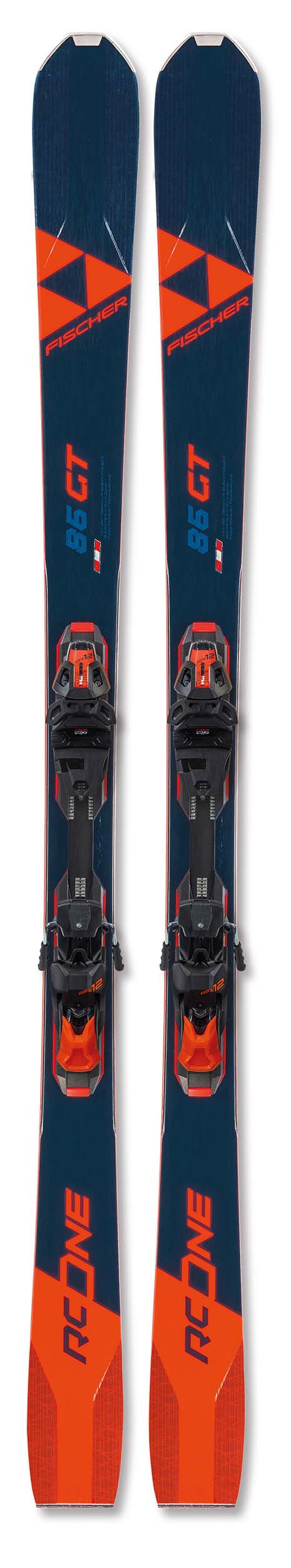 Fischer 2023 RC One 86 GT Skis w/RSW 12 Bindings NEW !!  182cm