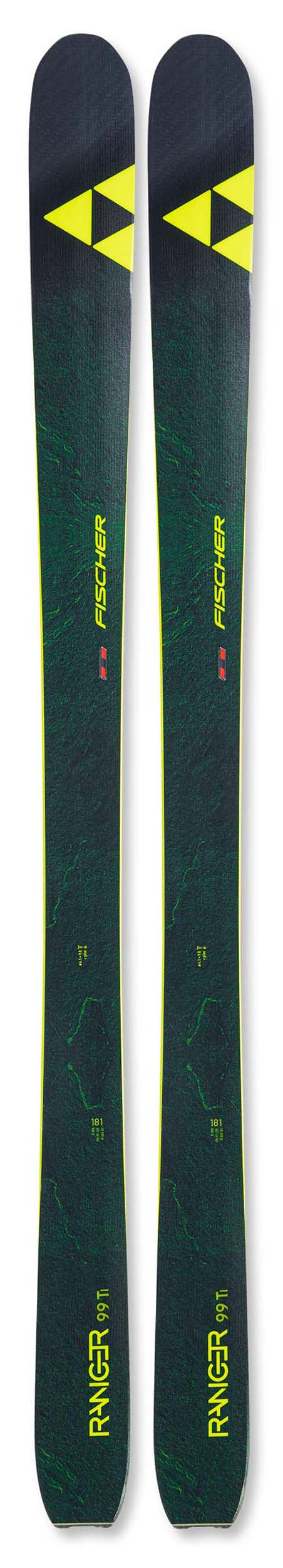 Fischer 2022 Ranger 99 Ti Skis (Without Bindings / Flat) NEW !!  181cm