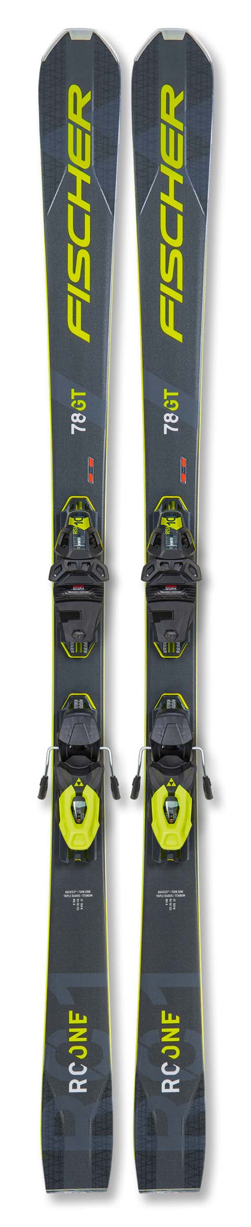 Fischer 2023 RC One 78 GT Skis w/RSW 10 Bindings NEW !! 173cm