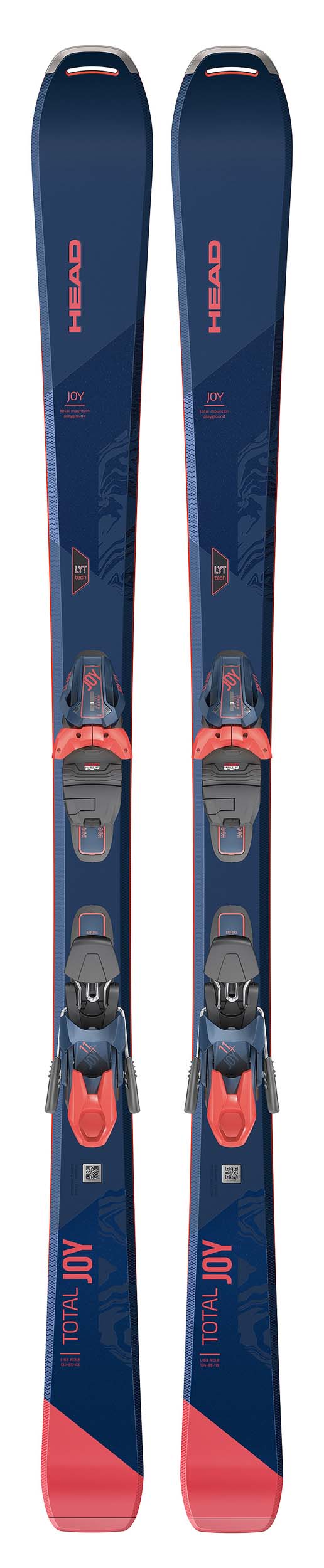 Head 2022 Total Joy Skis w/Joy 11 GW Bindings NEW !! 163cm