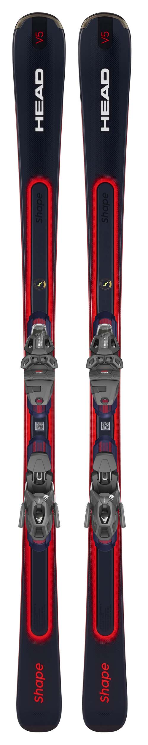 Head 2023 Shape e.V5 Skis w/PR 11 GW Bindings NEW !! 163cm