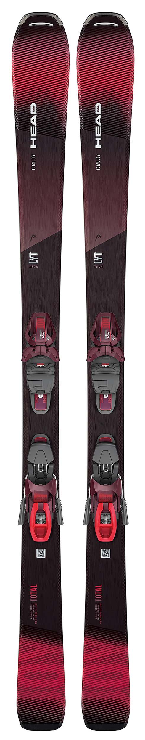 Head 2023 Total Joy Skis w/Joy 11 Pro GW Bindings NEW !! 148,153,158,163cm
