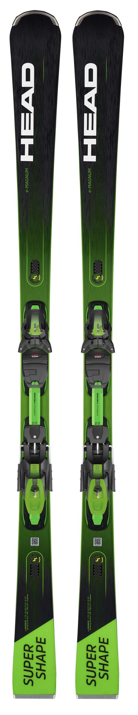 Head 2023 Supershape e-Magnum Skis w/PRD 12 GW Bindings NEW !! 163,170,177cm