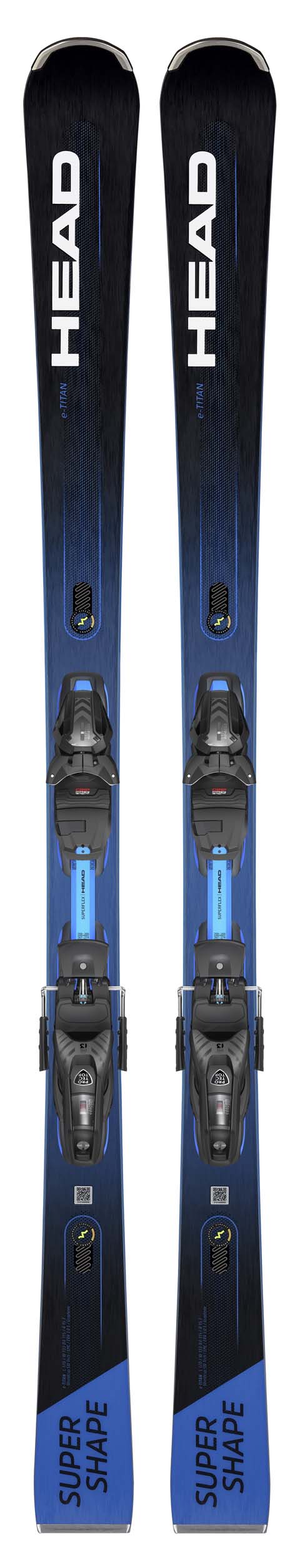 Head 2023 Supershape e-Titan Skis w/Protector 13 GW Bindings NEW !! 163,170,177cm