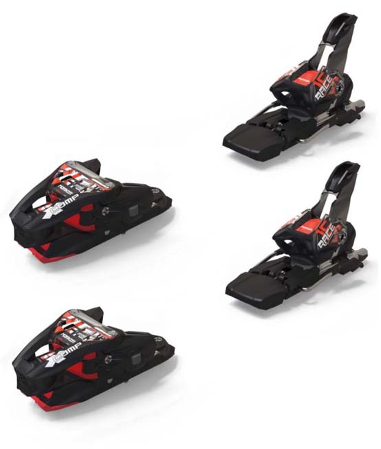 Marker 2024 Race XCOMP 16 (DIN 6 - 16) Red+Blk Bindings NEW !! Width: 85mm