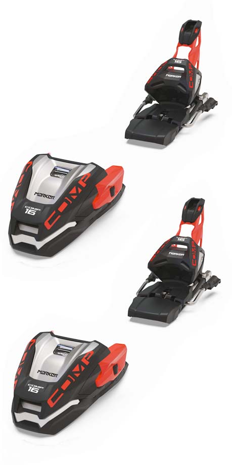 Marker 2026 Race COMP 16 (DIN 6 - 16) Red+Blk Bindings NEW !! Width: 85mm