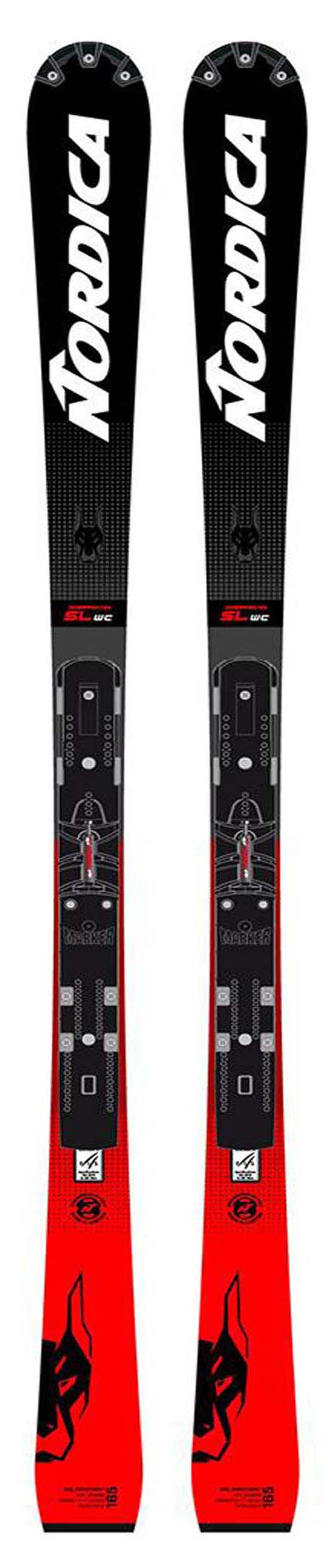 Nordica 2024 Dobermann WC SL Plate (Piston) Skis NEW !! 165cm