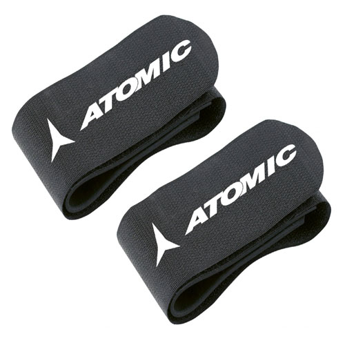 Atomic Black Deluxe Ski Straps (1 Pair Pack) NEW !!