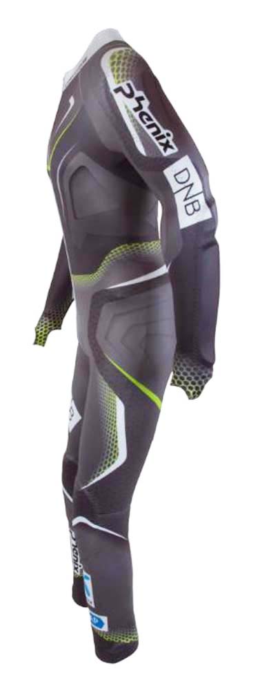 Phenix 2019 Norway Alpine Team GS Jr. Grey One Piece Race Suit NEW !! Size: 12 2