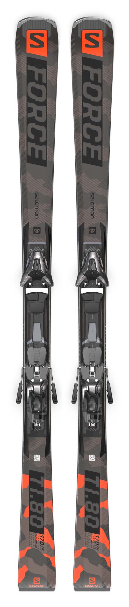 Rotere reb Tak for din hjælp Salomon 2023 S/Force Ti80 Skis w/ Z12 GW