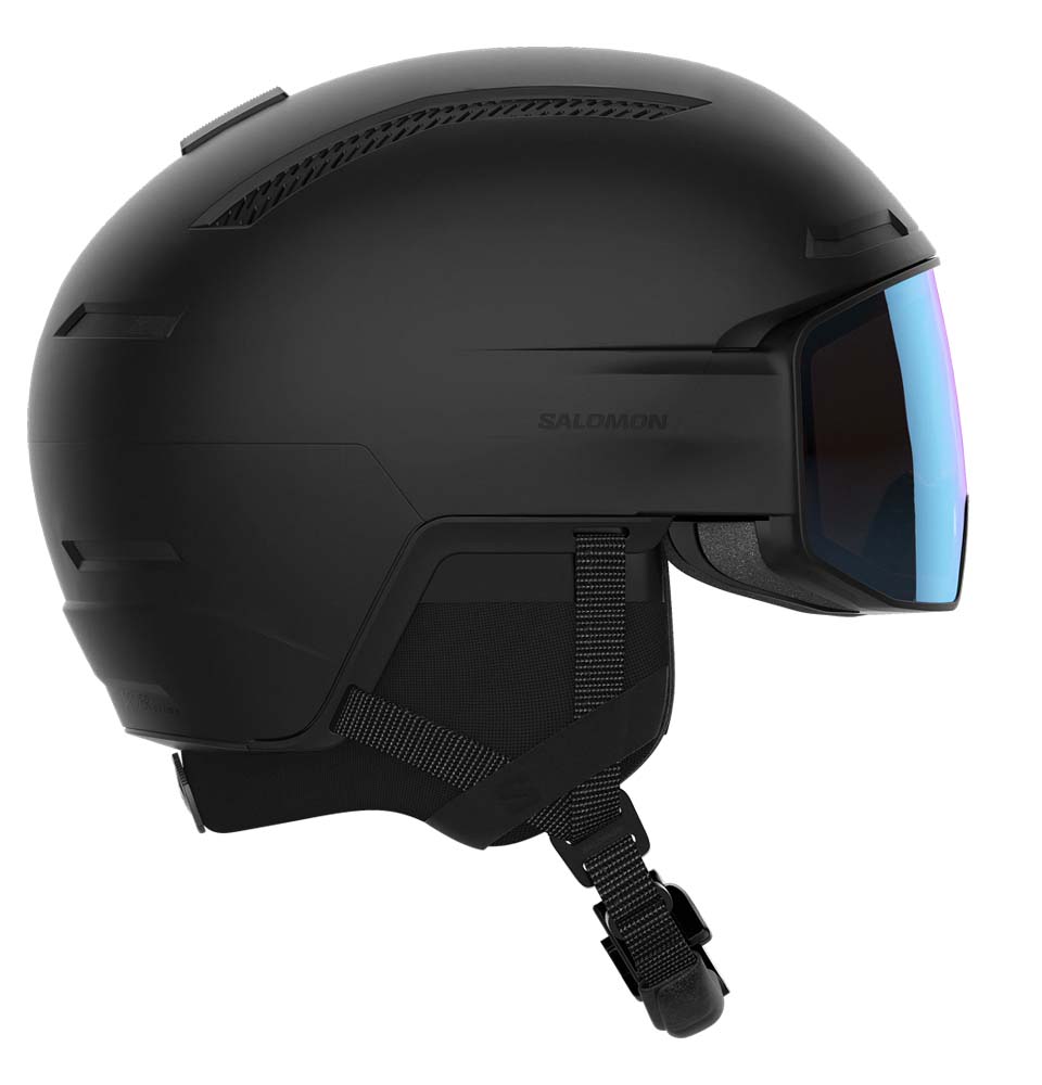 Salomon 2024 Blk Driver Prime Sigma Photo MIPS Helmet NEW !! Size: Small