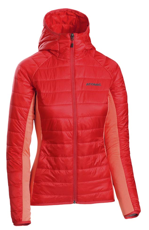 Atomic Women's Backland Primaloft Midlayer Coral-Red NEW !! Size: Med