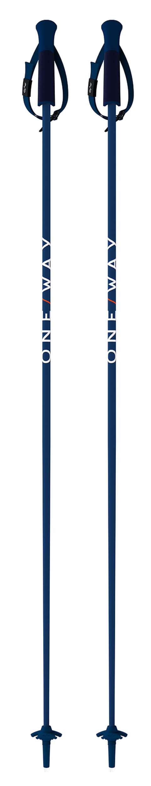 One Way 2023 GTX 14 Navy Ski Pole Kit
