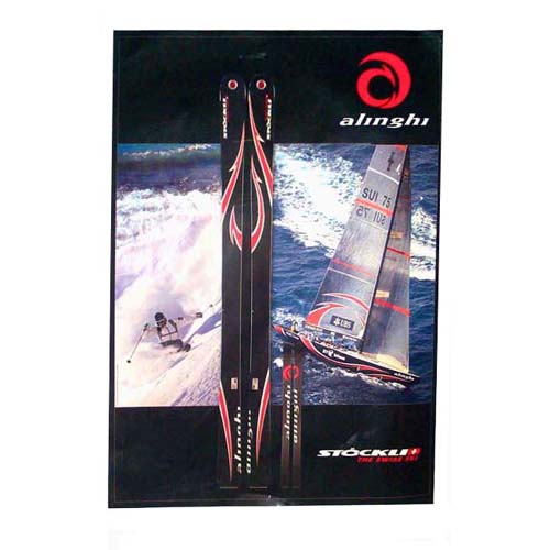 Stockli Alinghi Ski Poster NEW !! 