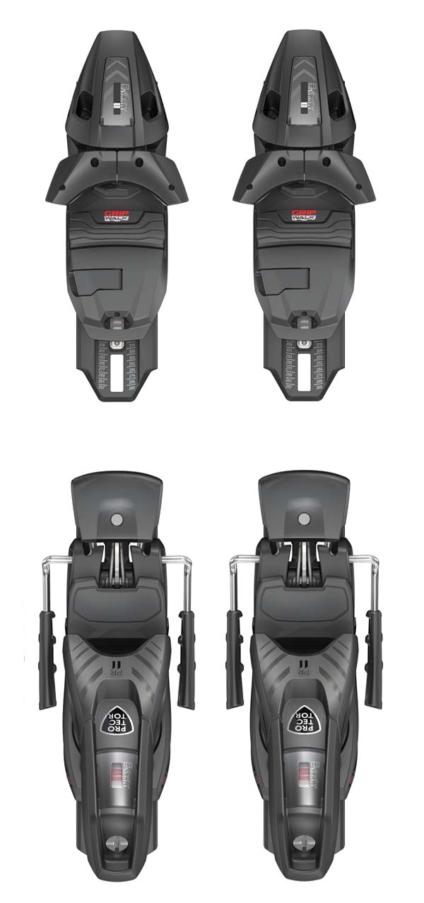 Tyrolia 2025 Protector PR 11 Blk (DIN 3-11) Bindings NEW !! Width: 85,95mm