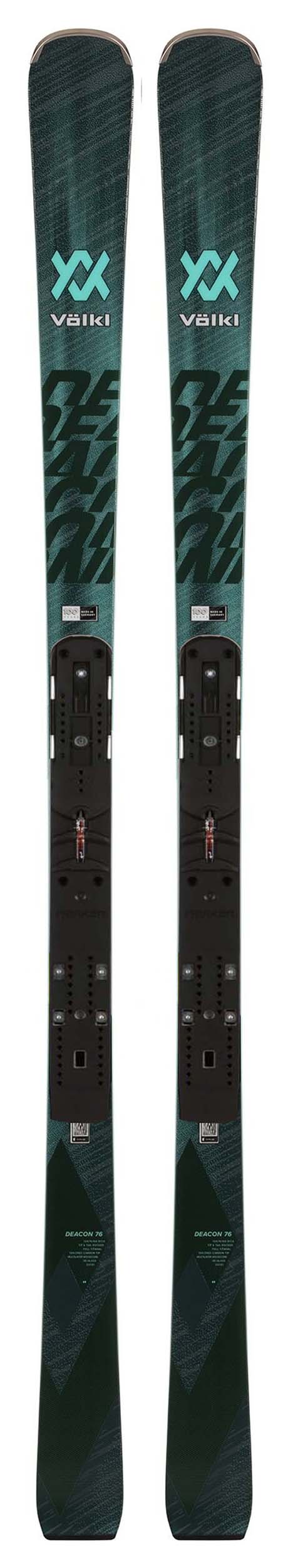 Volkl 2022 Deacon 74 Skis w/Piston Plate NEW !! 173cm
