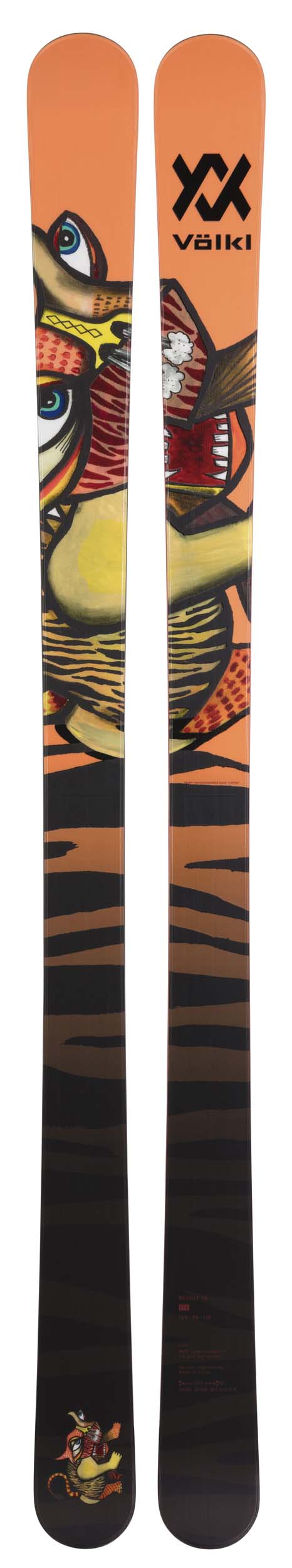 Volkl 2022 Revolt 95 Skis (Without Bindings / Flat) NEW !! 165,173cm