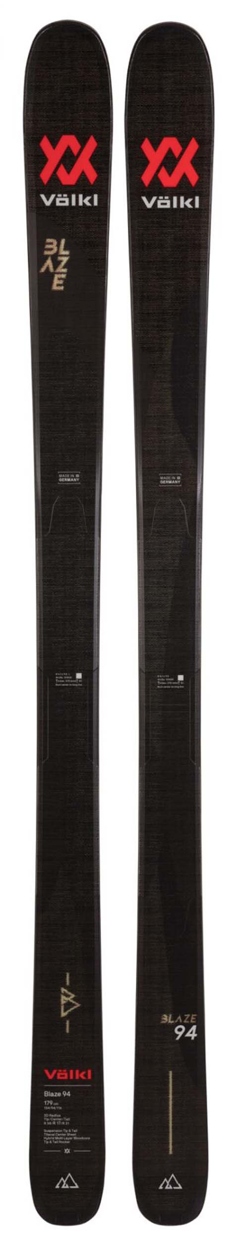 Volkl 2022 Blaze 94 Skis (Without Bindings / Flat) NEW !! 172,186cm